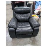 ELECTRIC RECLINER - WILL LAY WAY BACK FOR SLEEPING - 41 INCHES WIDE AND 19 INCHES FLOOR TO SEAT