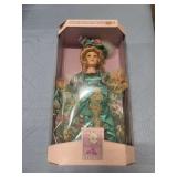 NIB HAND CRAFTED PORCELAIN DOLL JOANNA