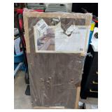 ALLEN ROTH 4 FT X 25 INCH ESPRESSO STAINED ACACIA BUTCHER BLOCK TOP