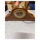 OLD ELECTRIC WOODEN CLOCK