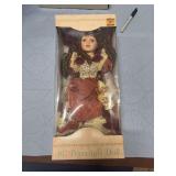 NIB 16 INCH PORCELAIN DOLL