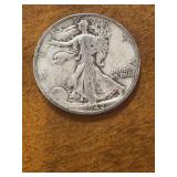 1942s WALKING LIBERTY HALF DOLLAR