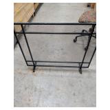NEW - IRON FIREPLACE SCREEN - 41X32