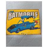 THE BATMOBILE METAL SIGN