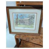 SIGNED GORMAN 1987 FIRST EDITION - HOMEPLACE ON TEOUBLESOME CREEK PERRY COUNTY KENTUCKY - 21X18