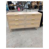 NEW - AIMARA - RATTAN 6 DRAWER DRESSER - 51X16X30