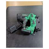 METABO 18 VOLT CORDLESS FINISH NAILER WITH BATTERY AND CHARGER