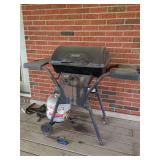 Char-Broil Quickset LP Gas Grill with Propane Cylinder