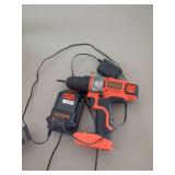 Black and Decker 20V Max Cordless Drill with Charger and Battery