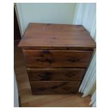 Wood Chest of Drawers