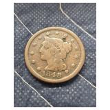 1848 United States Large Cent
