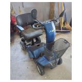 Blue Kymco Healthcare Mobility Scooter