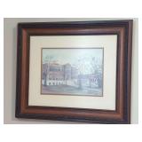 Ruth Chitwood Signed Ferguson School Print
