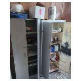 Household Items Including Vacuum Cleaner, Shelving Unit, Grinder