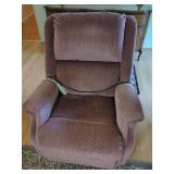 Upholstered Electric Reclining Armchair