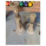 Pair of Metal Screw Jacks
