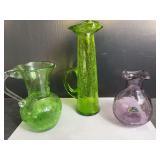 Vintage Crackle Glass - 3