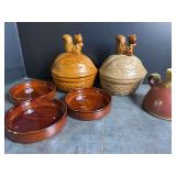 Vintage Brown Pottery