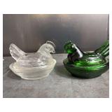 Small Hen on Nest - 2