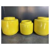 McCoy Yellow Canister Set