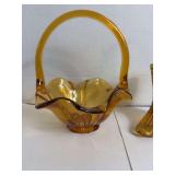 Amber Fenton Basket & Amber Boot.