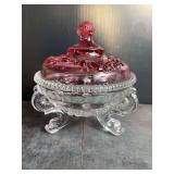 Westmoreland Argonaut Shell Covered Dish