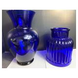Cobalt Blue Vases