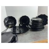 Ebony Dishes