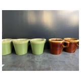 Hull Pottery Coffee Mugs - 5