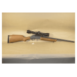 Rossi Model R250HB Single Shot Rifle With 4-12 X 40MM Scope In .22-250 Caliber,