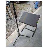 On-Stage Stands Microphone Stand and Adjustable Equipment Table