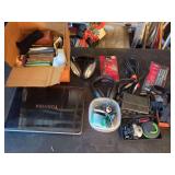 Toshiba Satellite A505-S6017 Laptop and Electronics Assortment