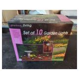 Gracious Living 10-Piece Low-Voltage Garden Light Set