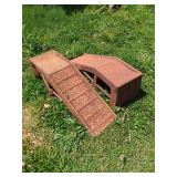Pair of Steel Automotive Service Ramps