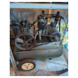 Portable Air Compressor with Gould Century Motor and Koganei Regulator