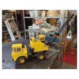 Mighty Tonka Crane Pressed Steel Toy Truck