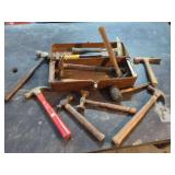 Hammer Collection with Metal Toolbox