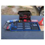 Craftsman Tool Bag with Precision Screwdriver Set, Hobby Knives, and Assorted Shop Supplies