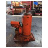 Orange Hydraulic Bottle Jack