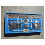21-Piece SAE Fine Carbon Steel Tap and Die Set