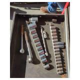 Craftsman and Husky Socket and Ratchet Set with Accessories