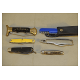 6 Pocket Knives!