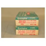 2 Full Boxes Of Remington .30-30 Rifle Loads,