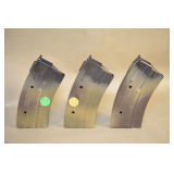 3 Ruger 20 Round Mini-30 Magazines For 7.62 X 39MM Caliber,