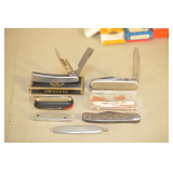 7 Good Used Pocket Knives!