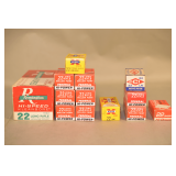 850 Rounds Of .22 LR, 50 Rounds Of .22 Long, 3 Partial Boxes of .22LR, & 50 Rounds Of .22 Short,
