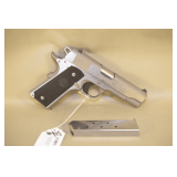 Colt Stainless Commander Pistol In .45 ACP Caliber,