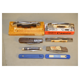 8 Good Used Pocketknives,