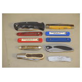 10 Good Used Pocketknives,