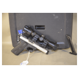 Ruger Model 22/45 Lite Targe Pistol In .22 LR With 2-7 Power Scope,